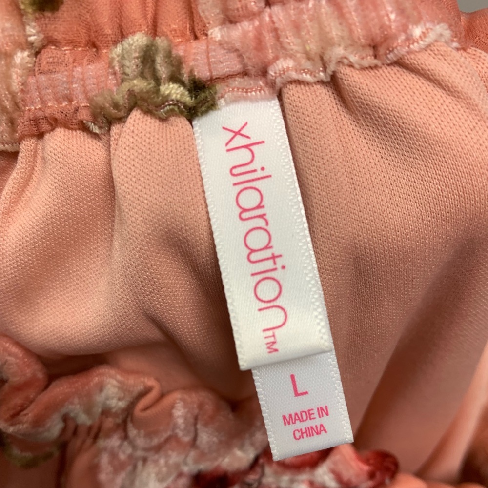 Off the shoulder rose dress